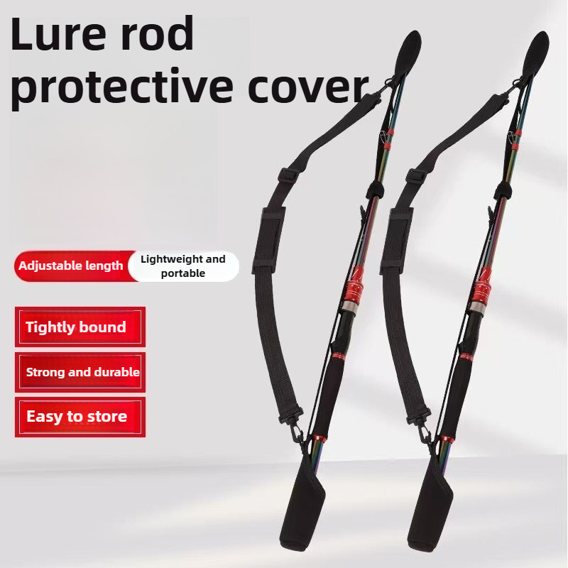 Fishing Line Spool - Adjustable Fishing Rod Storage Bag Portable