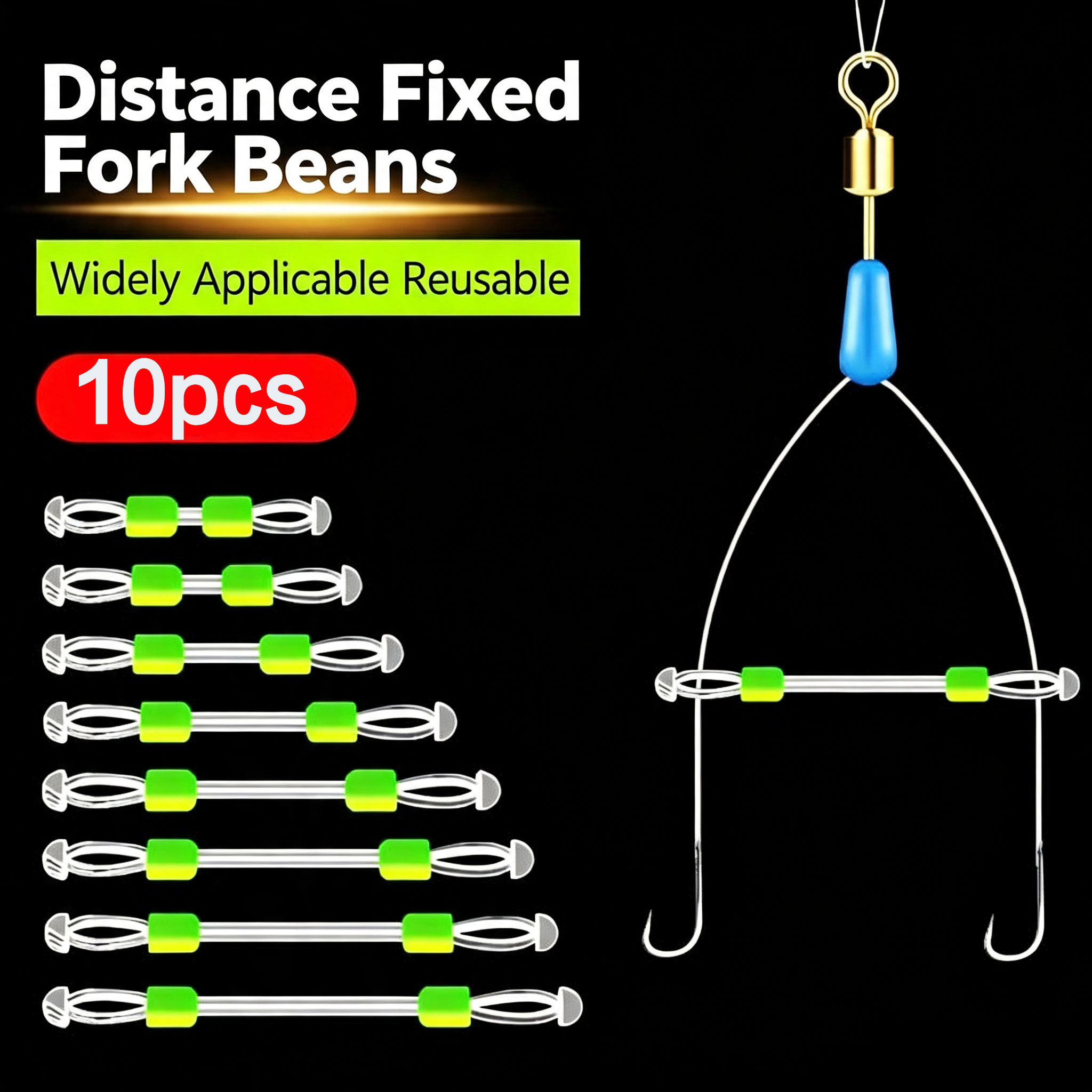 10pcs Fixed Distance Fishing L - огляд і ціна Fishing Line Winder