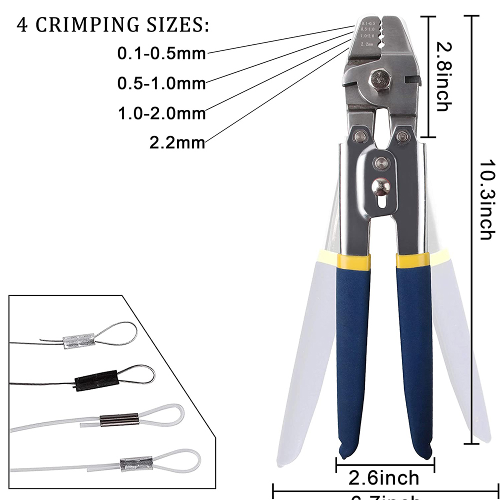 300pcs Crimp Fishing Sleeves S - огляд і ціна Leader Line