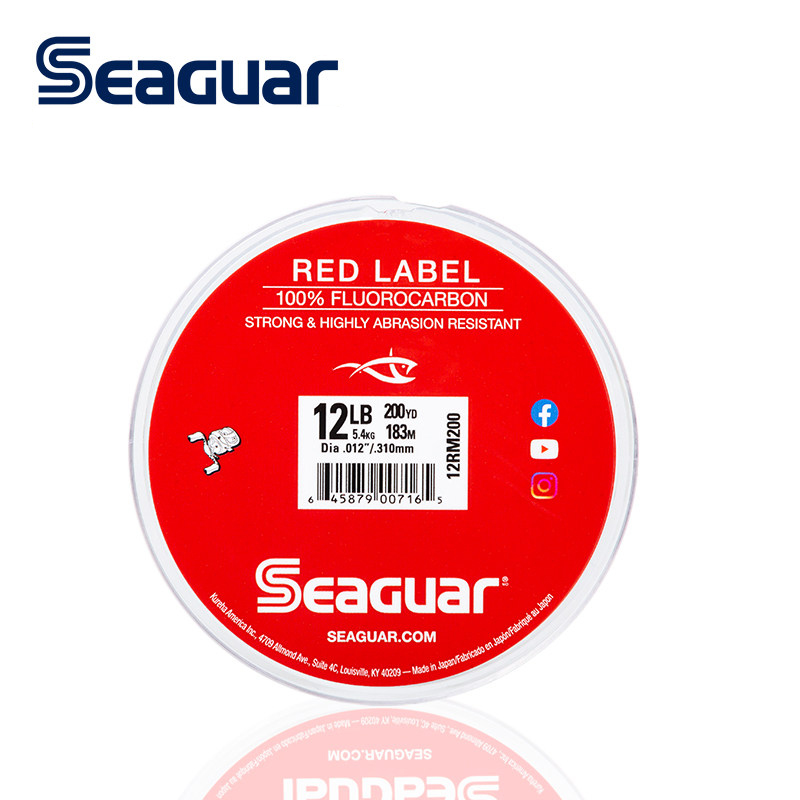 SEAGUAR Red Label 160M/183M 10 - огляд і ціна Fluorocarbon Line