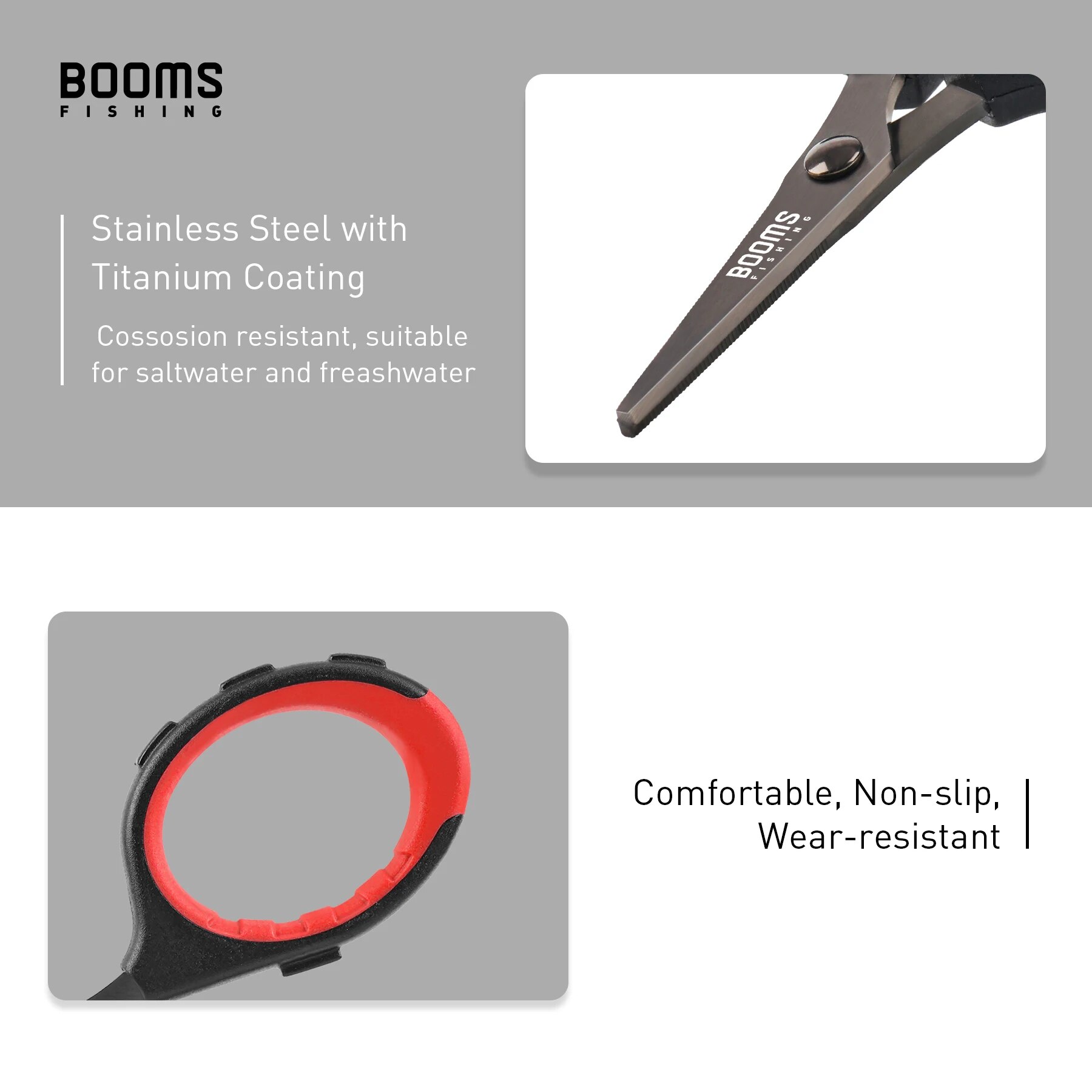 Booms Fishing S05 Braid Wire S - огляд і ціна Fishing Line Cutter