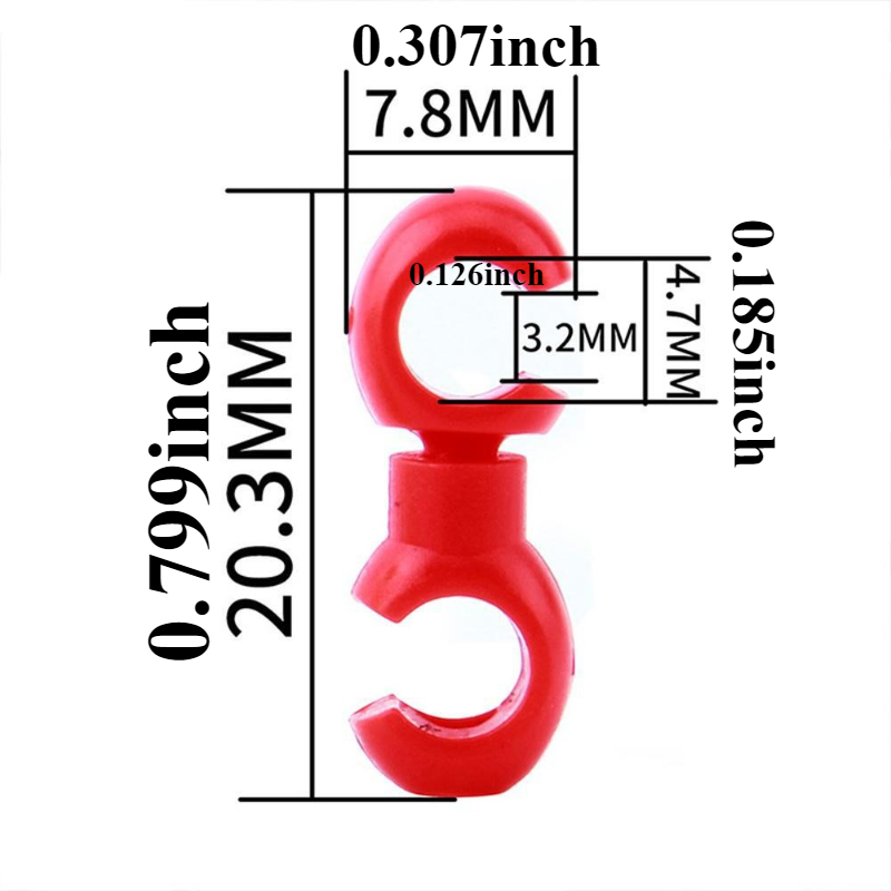10Pcs/Set Plastics Bike Cross  - огляд і ціна Tippet Line