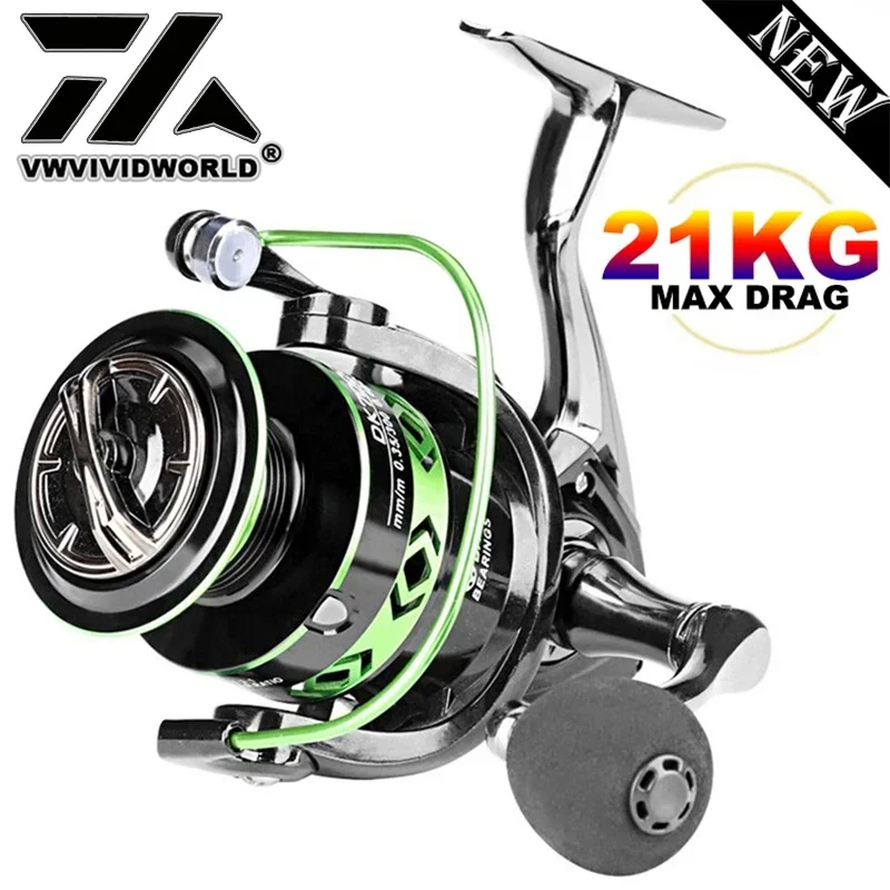 VWVIVIDWORLD,21KG Max Drag,Fis - огляд і ціна Kastking Reel Zephyr