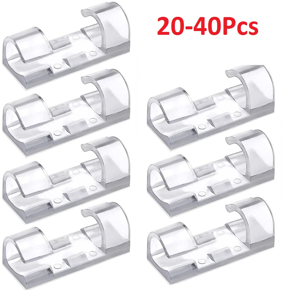 40PCS Cable Organizer Clips Ca - огляд і ціна Tippet Line