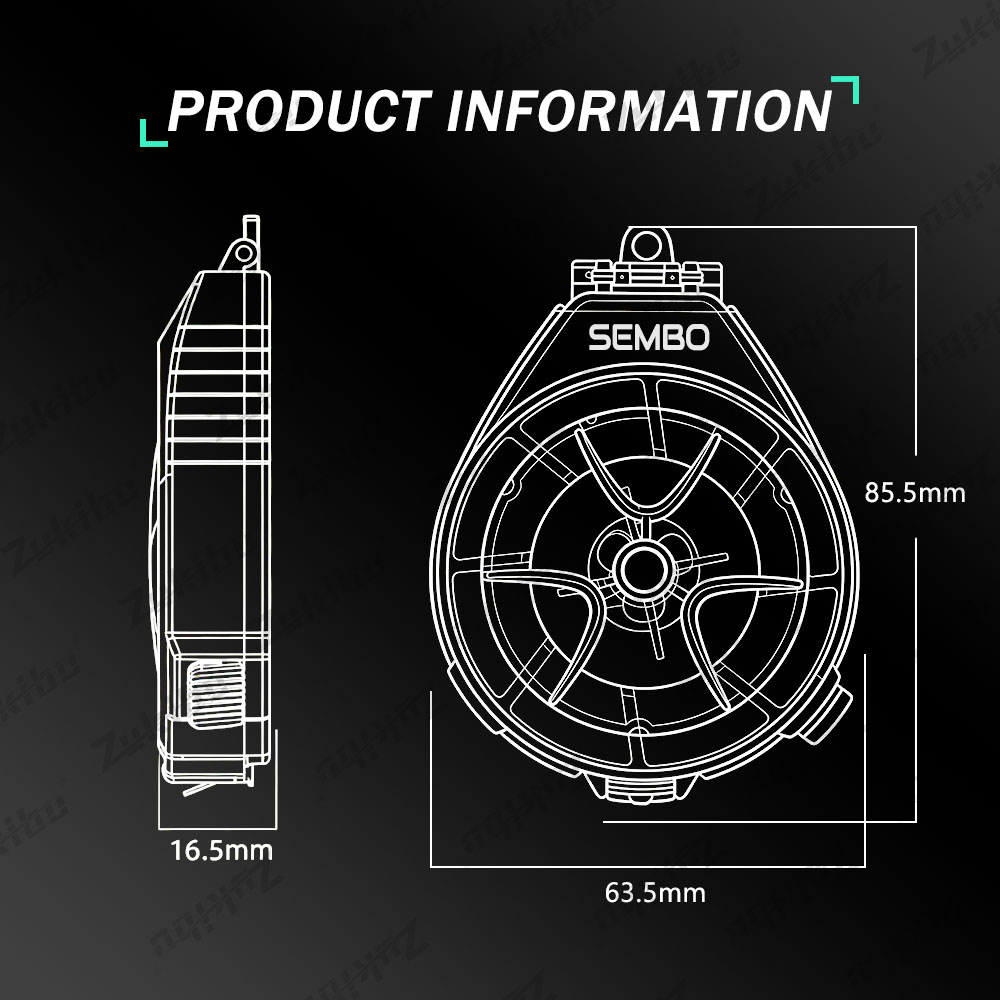 ZUKIBO Compact Line Storage Bo - огляд і ціна Fishing Line Winder